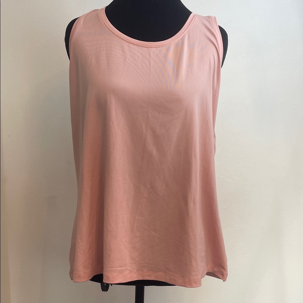 Essential racerback tank all in motion